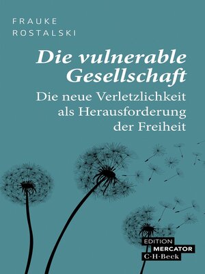 cover image of Die vulnerable Gesellschaft
